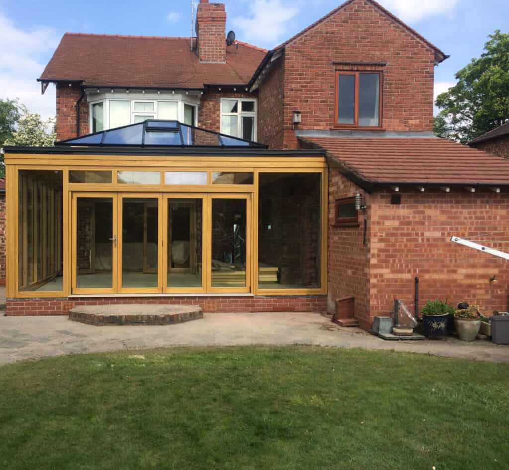 Accoya wood orangery